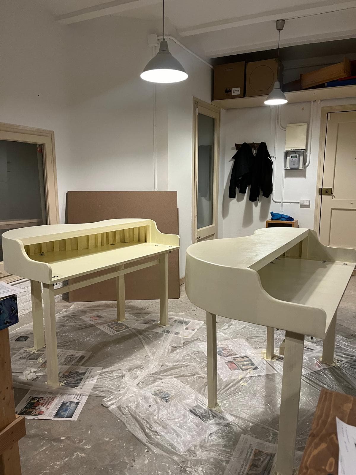 Construcción de piano de cola  - Imagen 1